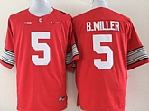 Ohio State Buckeyes #5 Baxton Miller 2015 Playoff Rose Bowl Special Event Diamond Quest Red Jerseys,baseball caps,new era cap wholesale,wholesale hats