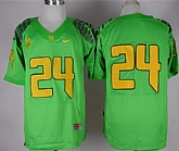 Oregon Ducks #24 Thomas Tyner Light Green Elite Jerseys,baseball caps,new era cap wholesale,wholesale hats