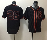 San Fransico Giants #28 Buster Posey 2015 Black SF Edition Jerseys,baseball caps,new era cap wholesale,wholesale hats