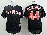 Arizona Diamondbacks #44 Paul Goldschmidt 2015 Black Jerseys,baseball caps,new era cap wholesale,wholesale hats