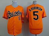 Baltimore Orioles #5 Brooks Robinson Orange Cool Base Jerseys,baseball caps,new era cap wholesale,wholesale hats