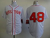 Boston Red Sox #48 Pablo Sandoval 2015 White Jerseys,baseball caps,new era cap wholesale,wholesale hats