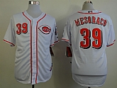 Cincinnati Reds #39 Devin Mesoraco White Jerseys,baseball caps,new era cap wholesale,wholesale hats