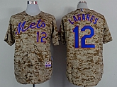 New York Mets #12 Juan Lagares 2015 Camo Jerseys,baseball caps,new era cap wholesale,wholesale hats