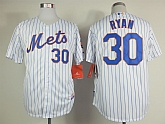 New York Mets #30 Nolan Ryan 2015 White Pinstripe Jerseys,baseball caps,new era cap wholesale,wholesale hats