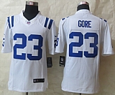 Nike Limited Indianapolis Colts #23 Frank Gore White Jerseys,baseball caps,new era cap wholesale,wholesale hats