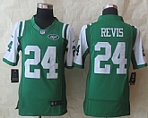 Nike Limited New York Jets #24 Revis Green Jerseys,baseball caps,new era cap wholesale,wholesale hats