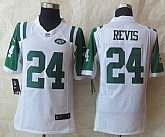 Nike Limited New York Jets #24 Revis White Jerseys,baseball caps,new era cap wholesale,wholesale hats
