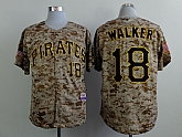 Pittsburgh Pirates #18 Neil Walker 2015 Camo Jerseys,baseball caps,new era cap wholesale,wholesale hats