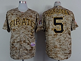 Pittsburgh Pirates #5 Josh Harrison 2015 Camo Jerseys,baseball caps,new era cap wholesale,wholesale hats