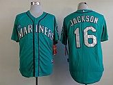 Seattle Mariners #16 Austin Jackson Green Jerseys,baseball caps,new era cap wholesale,wholesale hats