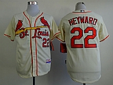 St. Louis Cardinals #22 Jason Heyward Cream Jerseys,baseball caps,new era cap wholesale,wholesale hats