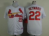 St. Louis Cardinals #22 Jason Heyward White Jerseys,baseball caps,new era cap wholesale,wholesale hats