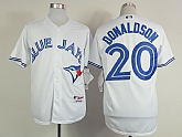 Toronto Blue Jays #20 Josh Donaldson White Jerseys,baseball caps,new era cap wholesale,wholesale hats