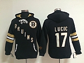 Womens Boston Bruins #17 Milan Lucic Black Old Time Hockey Hoodie,baseball caps,new era cap wholesale,wholesale hats