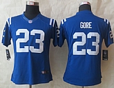 Womens Nike Limited Indianapolis Colts #23 Gore Blue Jerseys,baseball caps,new era cap wholesale,wholesale hats