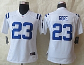 Womens Nike Limited Indianapolis Colts #23 Gore White Jerseys,baseball caps,new era cap wholesale,wholesale hats