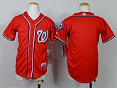 Youth Washington Nationals Blank Red Jerseys,baseball caps,new era cap wholesale,wholesale hats
