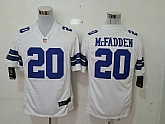 Nike Dallas Cowboys #20 Darren McFadden White Game Jerseys,baseball caps,new era cap wholesale,wholesale hats