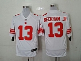 Nike New York Giants #13 Odell Beckham Jr White Game Jerseys,baseball caps,new era cap wholesale,wholesale hats