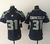 Womens Nike Seattle Seahawks #31 Kam Chancellor Navy Blue Jerseys,baseball caps,new era cap wholesale,wholesale hats