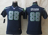Youth Limited Nike Seattle Seahawks #88 Graham Blue Jerseys,baseball caps,new era cap wholesale,wholesale hats