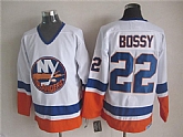 New York Islanders #22 Mike Bossy CCM Throwback White Jerseys,baseball caps,new era cap wholesale,wholesale hats