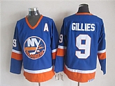 New York Islanders #9 Clark Gillies CCM Throwback Blue Jerseys,baseball caps,new era cap wholesale,wholesale hats