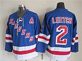 New York Rangers #2 Leetch Light Blue Throwback CCM Jerseys,baseball caps,new era cap wholesale,wholesale hats