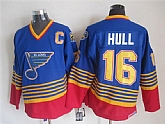 St. Louis Blues #16 Brett Hull 1995 Blue Throwback CCM Jerseys,baseball caps,new era cap wholesale,wholesale hats