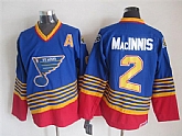 St. Louis Blues #2 Al MacInnis 1995 Blue Throwback CCM Jerseys,baseball caps,new era cap wholesale,wholesale hats