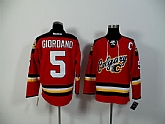 Calgary Flames #5 Mark Giordano 2015 Red Jerseys,baseball caps,new era cap wholesale,wholesale hats