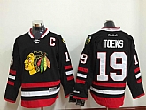 Chicago Blackhawks #19 Jonathan Toews 2014 Stadium Series Black Jerseys,baseball caps,new era cap wholesale,wholesale hats