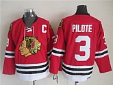 Chicago Blackhawks #3 Pilote Red Throwback CCM New Jerseys,baseball caps,new era cap wholesale,wholesale hats