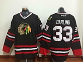 Chicago Blackhawks #33 Darling Black Jerseys,baseball caps,new era cap wholesale,wholesale hats