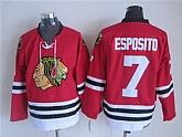 Chicago Blackhawks #7 Esposito Red Throwback CCM New Jerseys,baseball caps,new era cap wholesale,wholesale hats
