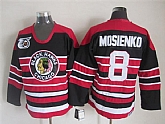 Chicago Blackhawks #8 Mosienko Red-Black 75TH Throwback CCM Jerseys,baseball caps,new era cap wholesale,wholesale hats