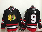 Chicago Blackhawks #9 Hull 2014 Stadium Series Black Jerseys,baseball caps,new era cap wholesale,wholesale hats