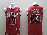 Chicago Bulls #13 Joakim Noah Revolution 30 Swingman Red Jerseys,baseball caps,new era cap wholesale,wholesale hats