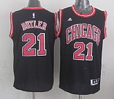 Chicago Bulls #21 Jimmy Butler Revolution 30 Swingman 2014 New Black Jerseys,baseball caps,new era cap wholesale,wholesale hats
