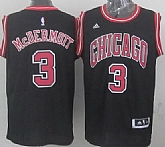 Chicago Bulls #3 Doug McDermott Revolution 30 Swingman 2014 New Black Jerseys,baseball caps,new era cap wholesale,wholesale hats
