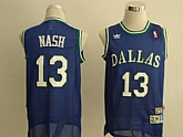 Dallas Mavericks #13 Steve Nash Light Blue Swingman Throwback Jerseys,baseball caps,new era cap wholesale,wholesale hats