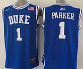 Duke Blue Devils #1 Jabari Parker 2015 Blue Round Collar Jerseys,baseball caps,new era cap wholesale,wholesale hats