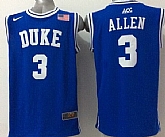 Duke Blue Devils #3 Grayson Allen 2015 Blue Round Collar Jerseys,baseball caps,new era cap wholesale,wholesale hats