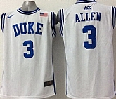 Duke Blue Devils #3 Grayson Allen 2015 White Jerseys,baseball caps,new era cap wholesale,wholesale hats