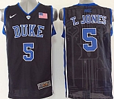 Duke Blue Devils #5 Tyus Jones Black Jerseys,baseball caps,new era cap wholesale,wholesale hats