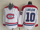 Montreal Canadiens #10 Guy Lafleur Premier White V-Neck Throwback CCM Jerseys,baseball caps,new era cap wholesale,wholesale hats