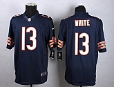 Nike Limited Chicago Bears #13 Kevin White Navy Blue Jerseys,baseball caps,new era cap wholesale,wholesale hats