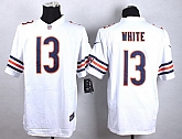 Nike Limited Chicago Bears #13 Kevin White White Jerseys,baseball caps,new era cap wholesale,wholesale hats