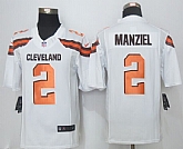 Nike Limited Cleveland Browns #2 Johnny Manziel 2015 White Jerseys,baseball caps,new era cap wholesale,wholesale hats